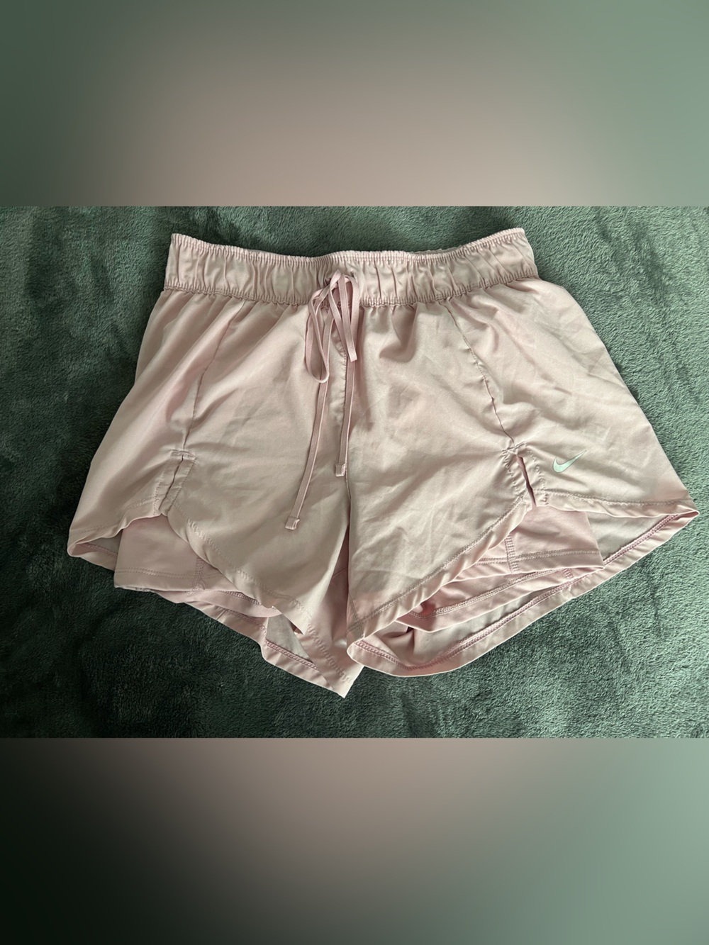 Nike Women's Pale Pink Athletic Shorts